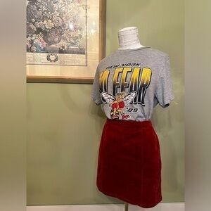 Vintage No Fear Bee T-Shirt Single Stitch Graphic Logo